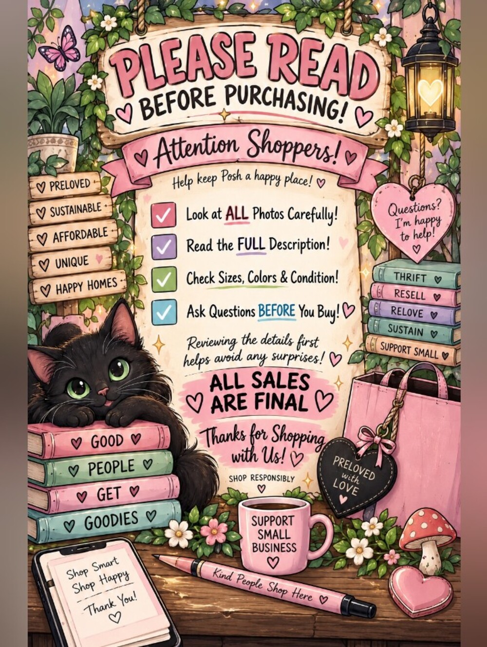 Please Shop Responsibly